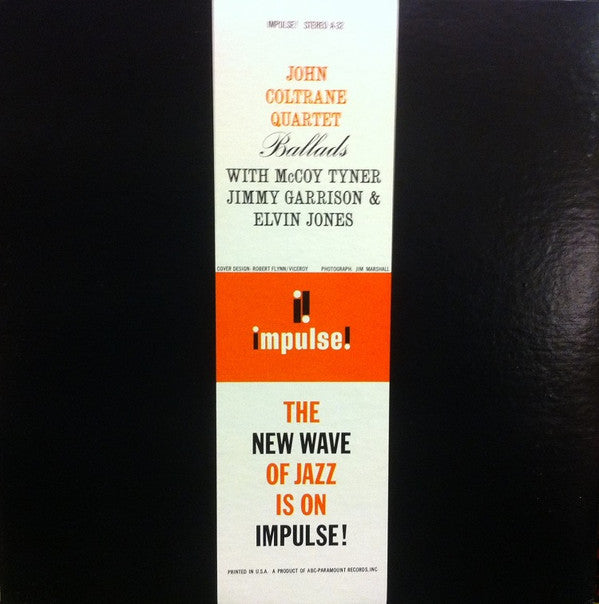 The John Coltrane Quartet - Ballads (Vinyl, LP, Album, Repress, Stereo) Very Good (VG) / Very Good (VG)