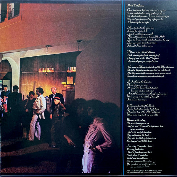 Eagles - Hotel California (Vinyl, LP, Album, Reissue)