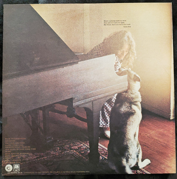 Carole King - Music (Vinyl, LP, Album, Quadraphonic) Very Good (VG) / Very Good (VG)