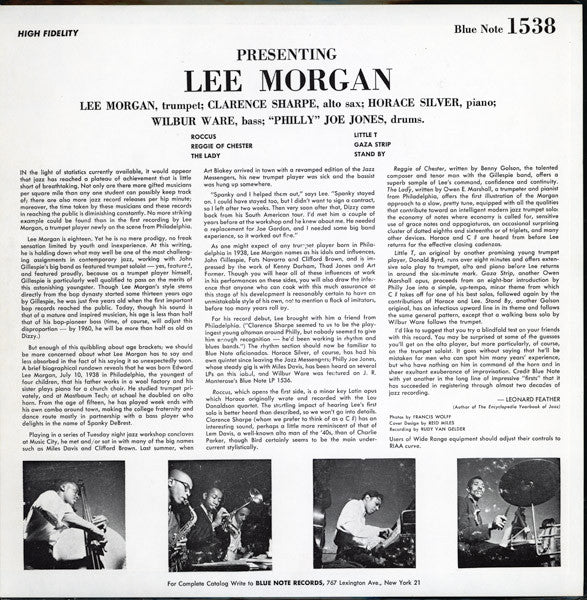 Lee Morgan - Indeed! (Vinyl, LP, Album, Reissue, Remastered, Mono) Very Good Plus (VG+) / Very Good Plus (VG+)