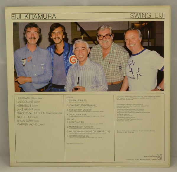 Eiji Kitamura - Swing Eiji (Vinyl, LP, Album) Good Plus (G+) / Very Good Plus (VG+)