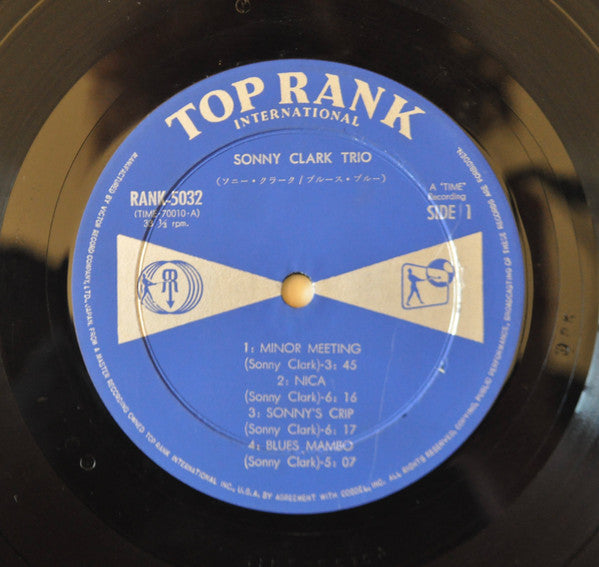 Sonny Clark Trio - Sonny Clark Trio (Vinyl, LP, Album, Mono) Good Plus (G+) / Very Good (VG)