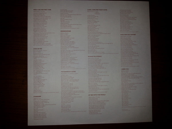 Foreigner - Foreigner = 栄光の旅立ち (Vinyl, LP, Album, Promo) Very Good Plus (VG+) / Very Good (VG)