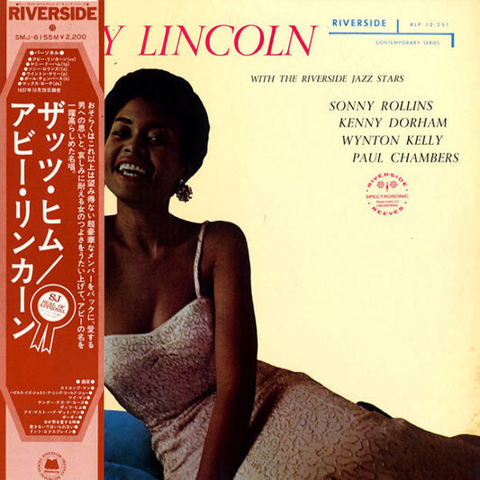 Abbey Lincoln - That's Him (Vinyl, LP, Album, Reissue, Mono) Very Good Plus (VG+) / Very Good (VG)
