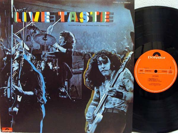 Taste (2) - Live Taste (Vinyl, LP, Album, Reissue, Stereo) Very Good Plus (VG+) / Very Good (VG)