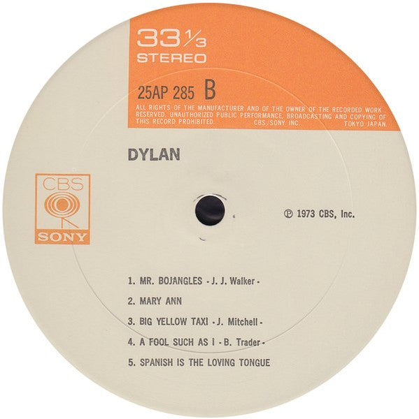 Bob Dylan - Dylan (Vinyl, LP, Album, Reissue) Near Mint (NM or M-) / Near Mint (NM or M-)