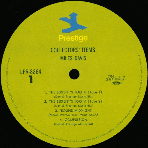 Miles Davis - Collectors' Items (Vinyl, LP, Album, Reissue, Remaste...