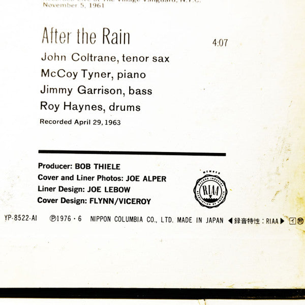 John Coltrane - Impressions (Vinyl, LP, Album, Reissue, Stereo)