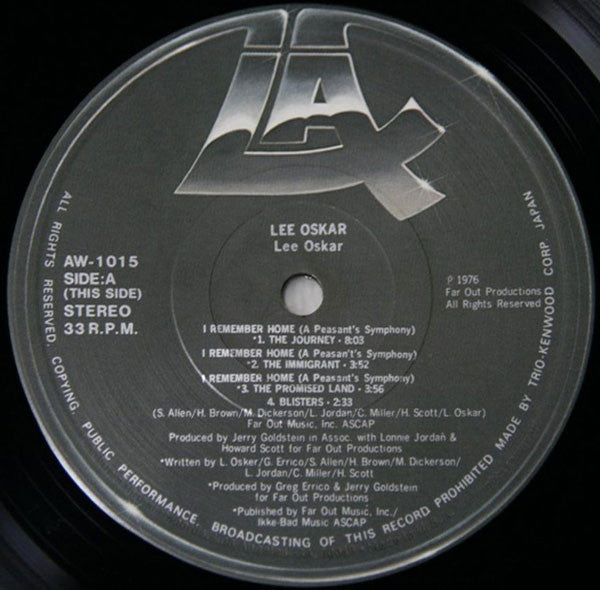 War - Lee Oskar = The Promised Journey (Vinyl, LP, Album) Good Plus (G+) / Very Good (VG)