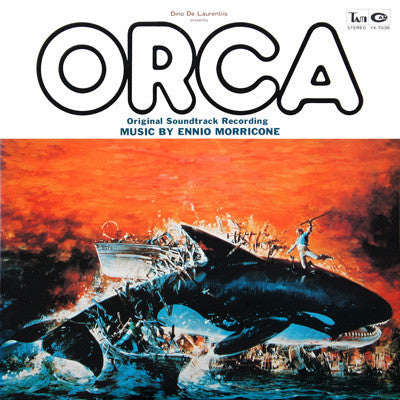 Ennio Morricone - オルカ = Orca (Vinyl, LP, Album) Very Good Plus (VG+) / Very Good (VG)