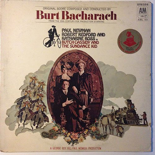 Burt Bacharach - Butch Cassidy And The Sundance Kid (Original Movie Soundtrack) (Vinyl, LP, Album) Very Good (VG) / Very Good (VG)