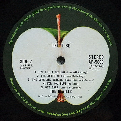 The Beatles - Let It Be (Vinyl, LP, Album, Stereo)