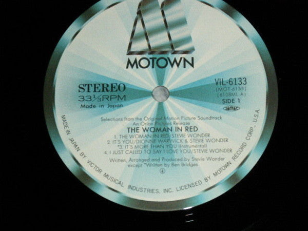 Stevie Wonder - The Woman In Red (Selections From The Original Moti...