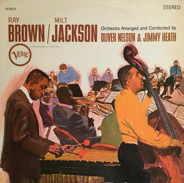 Ray Brown - Ray Brown / Milt Jackson (Vinyl, LP, Album, Stereo) Very Good (VG) / Good Plus (G+)