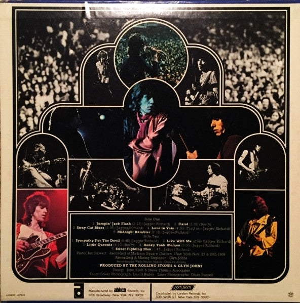 The Rolling Stones - Get Yer Ya-Ya's Out! (The Rolling Stones In Concert) (Vinyl, LP, Album) Good Plus (G+) / Good (G)