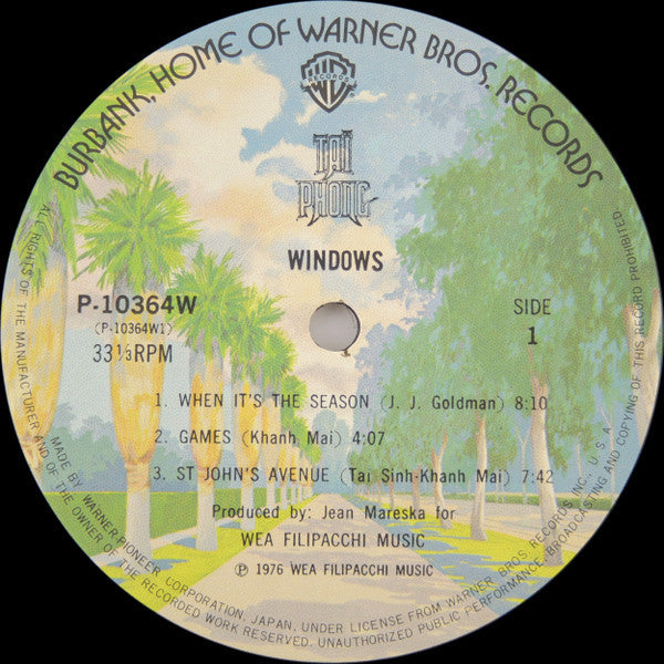 Taï Phong - Windows (Vinyl, LP, Album)