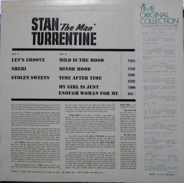 Stanley Turrentine - Stan "The Man" Turrentine (Vinyl, LP, Album, R...