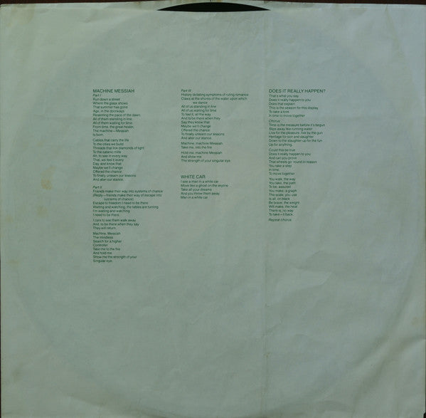 Yes - Drama (Vinyl, LP, Album, Stereo) Very Good Plus (VG+) / Good Plus (G+)