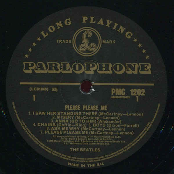 The Beatles - Please Please Me (Vinyl, LP, Album, Reissue, Remaster...