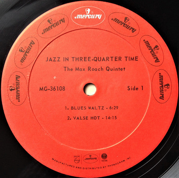 Max Roach - Jazz In 3/4 Time (Vinyl, LP, Album, Reissue, Mono)