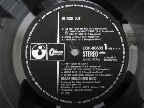 The Edgar Broughton Band - In Side Out (Vinyl, LP, Album, Stereo) Near Mint (NM or M-) / Good Plus (G+)