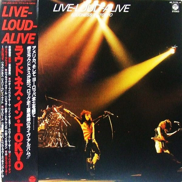 Loudness (5) - Live-Loud-Alive (Loudness In Tokyo) (Vinyl, LP, Album)