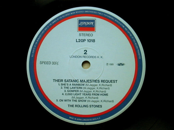 The Rolling Stones - Their Satanic Majesties Request (Vinyl, LP, Album, Reissue, Stereo) Near Mint (NM or M-) / Near Mint (NM or M-)