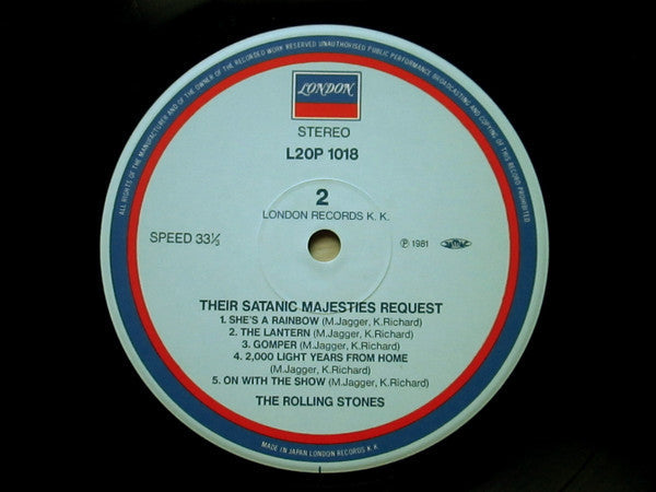 The Rolling Stones - Their Satanic Majesties Request (Vinyl, LP, Album, Reissue, Stereo) Near Mint (NM or M-) / Near Mint (NM or M-)
