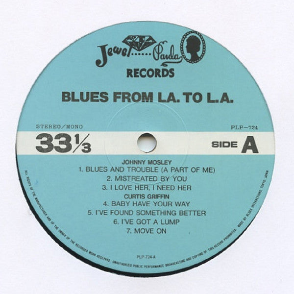 Various - From LA. To L.A. (Vinyl, LP, Compilation, Stereo, Mono) Very Good Plus (VG+) / Very Good (VG)