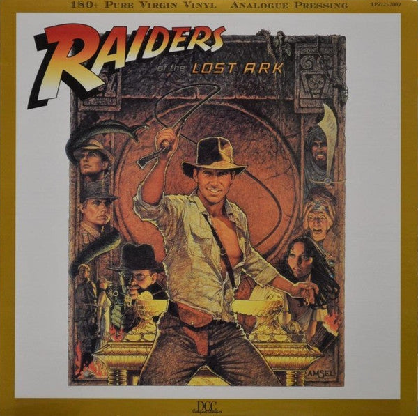 John Williams (4) - Raiders Of The Lost Ark (Original Motion Picture Soundtrack) (2xVinyl, LP, Album, Limited Edition, Numbered, Reissue, Remastered) Mint (M) / Very Good Plus (VG+)