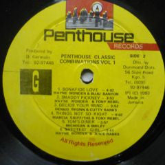 Various - Penthouse Classic Combinations Vol. 1 (Vinyl, LP, Compilation) Very Good Plus (VG+) / Generic