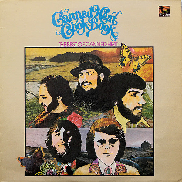 Canned Heat - The Canned Heat Cook Book (The Best Of Canned Heat) (Vinyl, LP, Compilation, Reissue, Stereo) Very Good Plus (VG+) / Good Plus (G+)