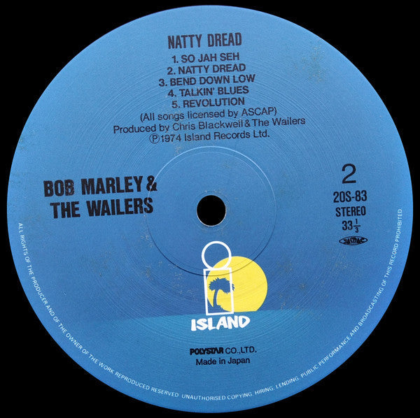 Bob Marley & The Wailers - Natty Dread (Vinyl, LP, Album, Reissue) Near Mint (NM or M-) / Very Good Plus (VG+)
