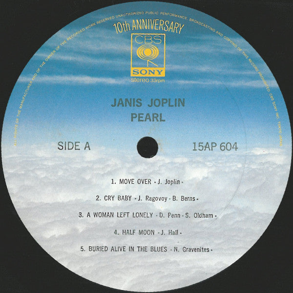Janis Joplin - Pearl (Vinyl, LP, Album, Limited Edition, Reissue)