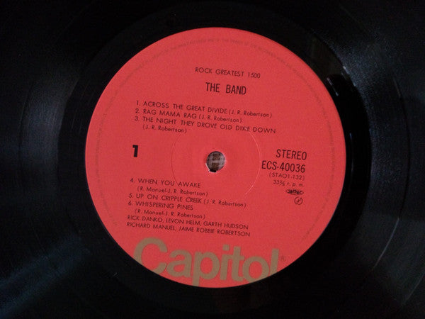 The Band - The Band (Vinyl, LP, Album, Reissue, Stereo) Near Mint (NM or M-) / Very Good Plus (VG+)