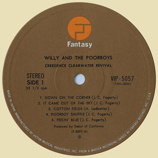 Creedence Clearwater Revival - Willy And The Poor Boys (Vinyl, LP, ...