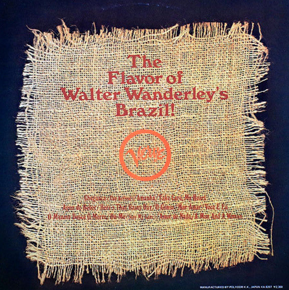Walter Wanderley Trio - Cheganca (Vinyl, LP, Album, Reissue) Very Good (VG) / Very Good (VG)