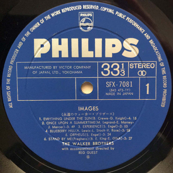 The Walker Brothers - Images = 永遠の (Vinyl, LP, Album)