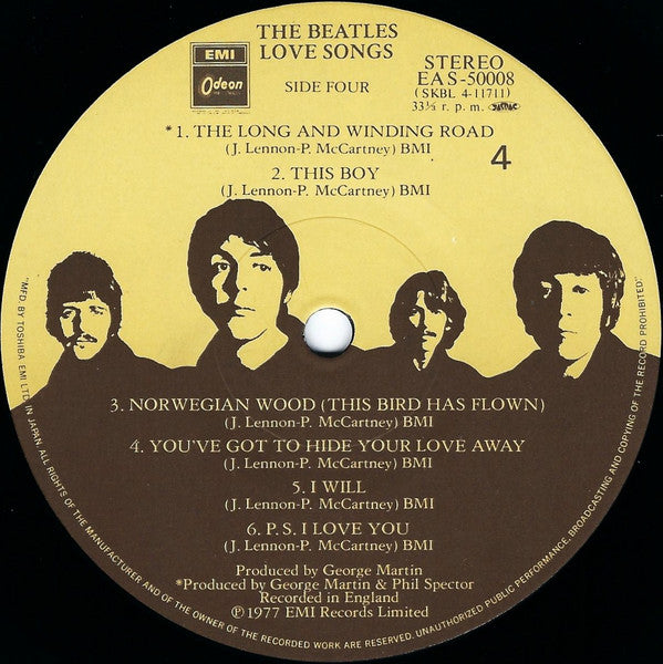 The Beatles - Love Songs = ラヴ・ソングス (Vinyl, LP, Album, Compilation, ...
