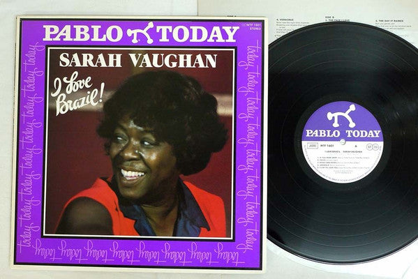 Sarah Vaughan - I Love Brazil! (Vinyl, LP, Album)