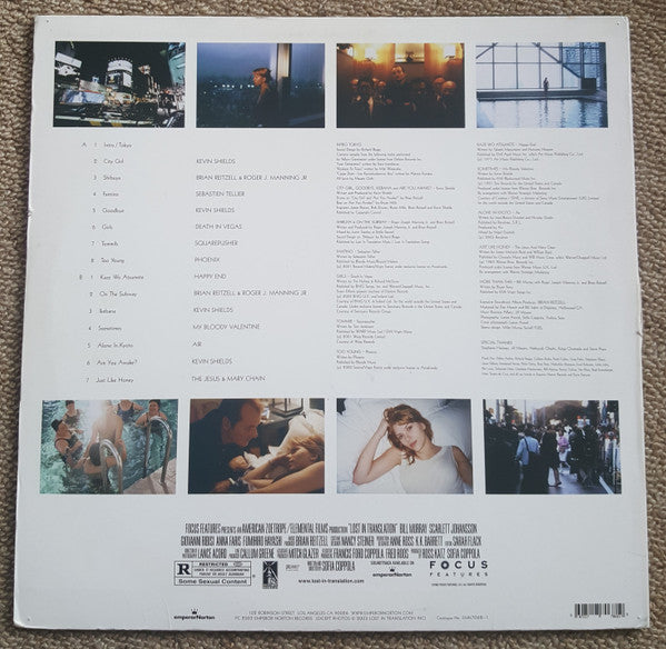 Various - Lost In Translation (Music From The Motion Picture Soundtrack) (Vinyl, LP, Compilation) Mint (M) / Mint (M)