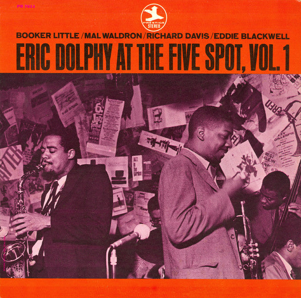 Eric Dolphy - At The Five Spot, Vol. 1 (Vinyl, LP, Album, Reissue) Very Good (VG) / Very Good (VG)