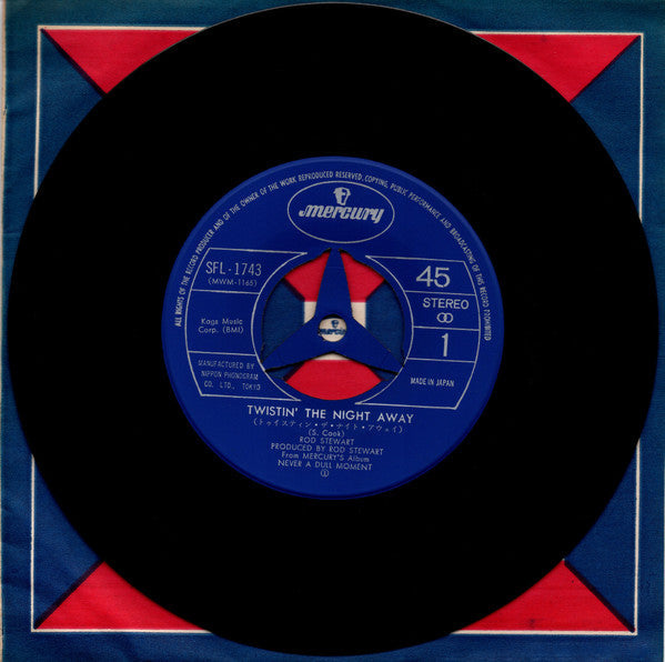 Rod Stewart - Twistin' The Night Away (Vinyl, 7", Single, 45 RPM) Very Good Plus (VG+) / Very Good (VG)