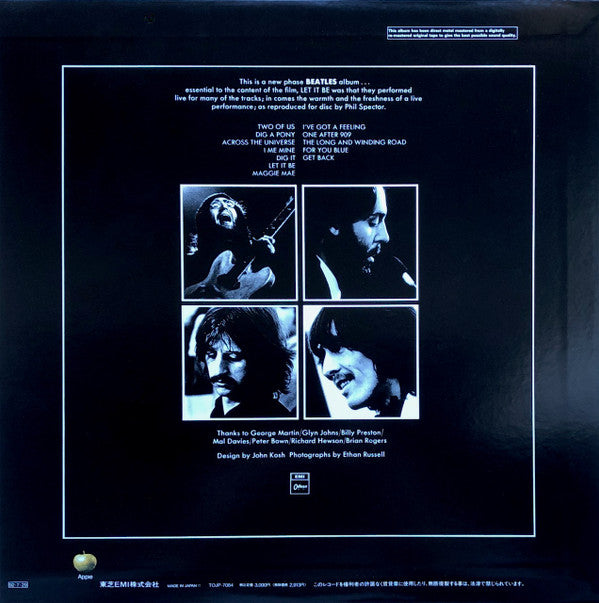 The Beatles - Let It Be (Vinyl, LP, Album, Stereo, Reissue, Remaste...