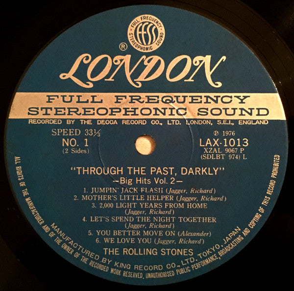The Rolling Stones - Through The Past, Darkly (Big Hits Vol. 2) (Vi...