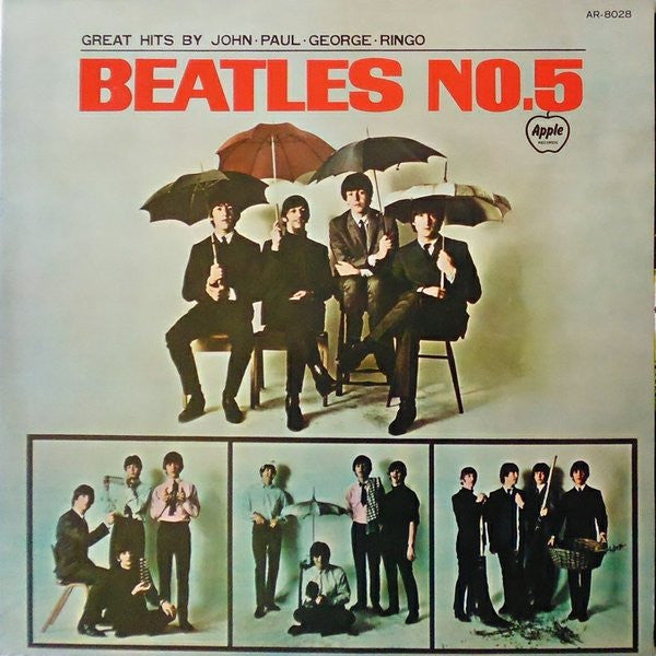 The Beatles - Beatles No. 5 (Vinyl, LP, Compilation, Reissue)