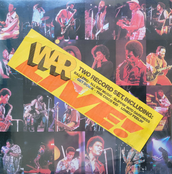 War - War Live (2xVinyl, LP, Album) Good Plus (G+) / Good Plus (G+)