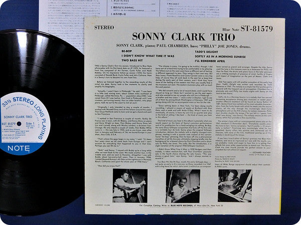 Sonny Clark Trio - Sonny Clark Trio (Vinyl, LP, Album, Reissue, Ste...