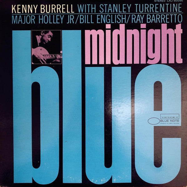 Kenny Burrell - Midnight Blue (Vinyl, LP, Album, Reissue, Stereo)