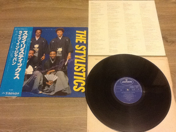The Stylistics - Live In Japan (Vinyl, LP, Album, Numbered) Very Good Plus (VG+) / Very Good Plus (VG+)